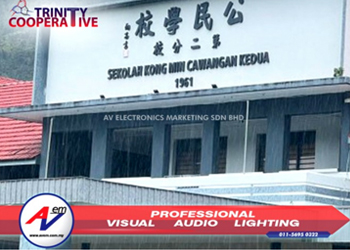 Hall & Auditorium | Semi Outdoor Basketball Court Kong Min School installs IVA Pro Audio System